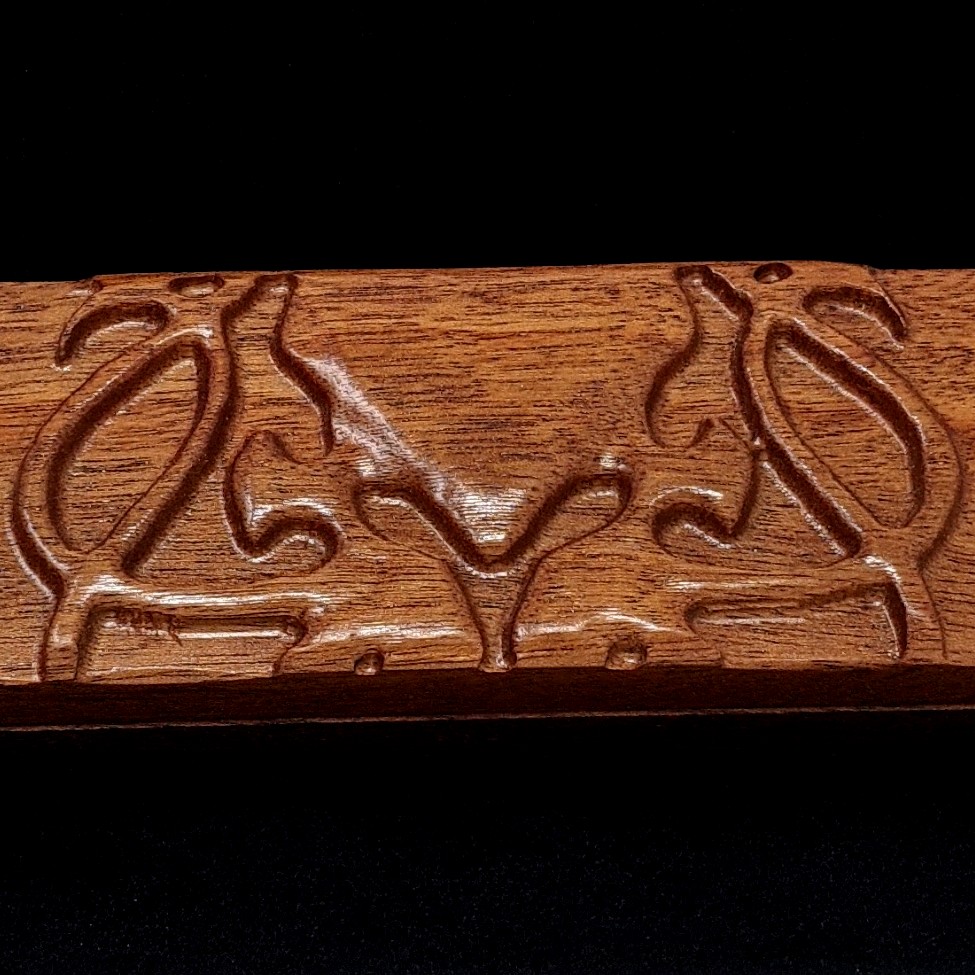 Carved Hardwood Cthulhu Dice Sheath - Image 5