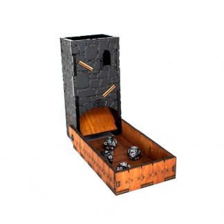 Dragonstone drawbridge tabletop gaming dice tray C4Labs