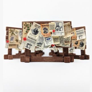 Town Notice board miniature fantasy terrain medieval miniatures