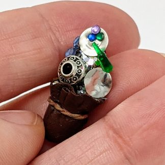 spilt silver treasure sack Medieval Miniatures