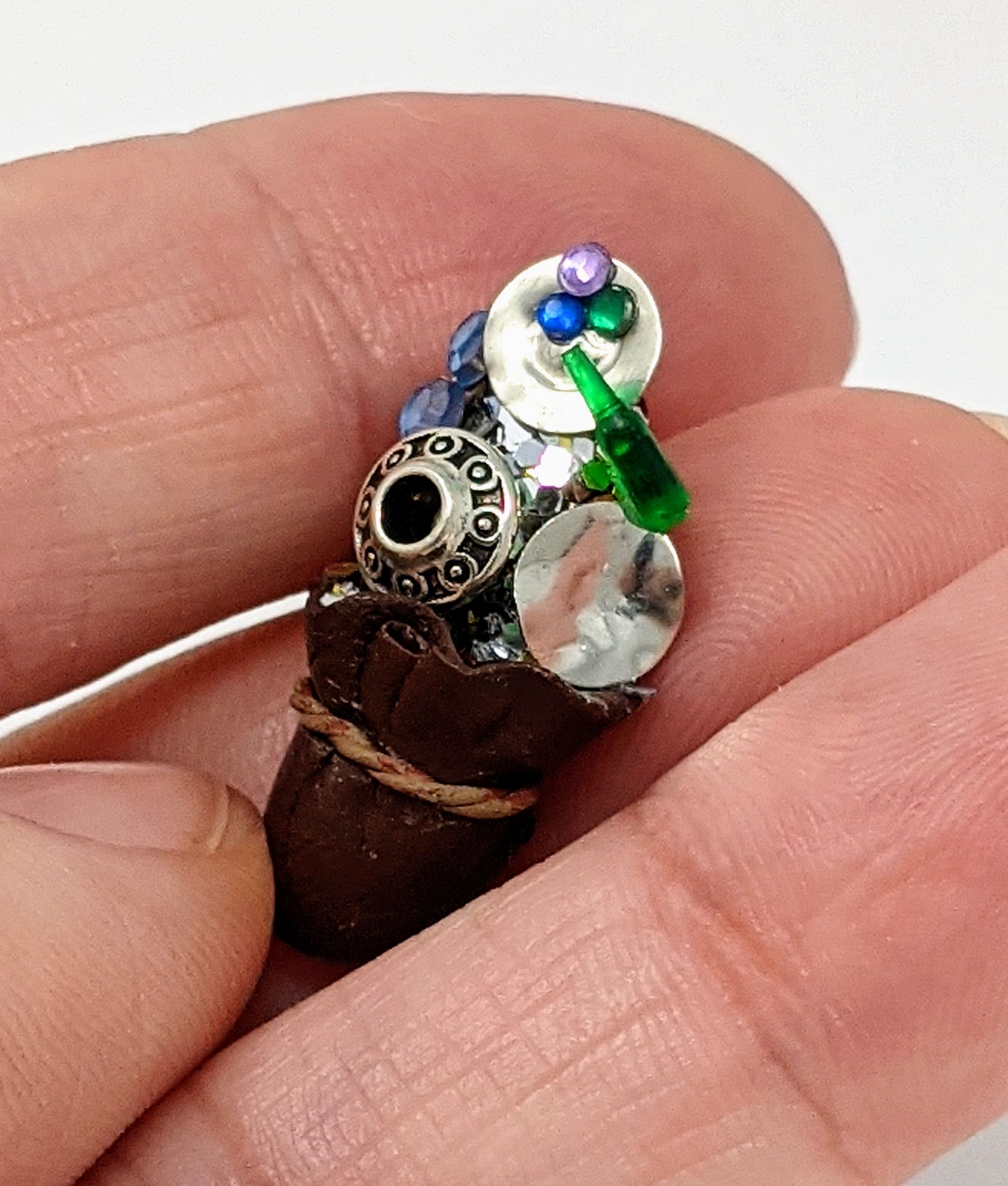 spilt silver treasure sack Medieval Miniatures