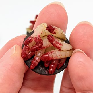 rot grub swarm mini Medieval Miniatures