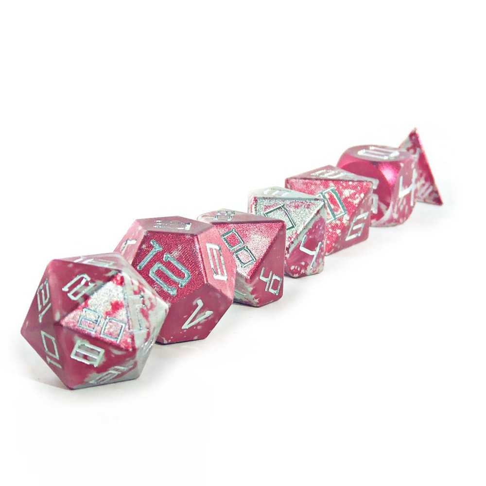 Pandemic Aluminium Metal Dice - Image 3