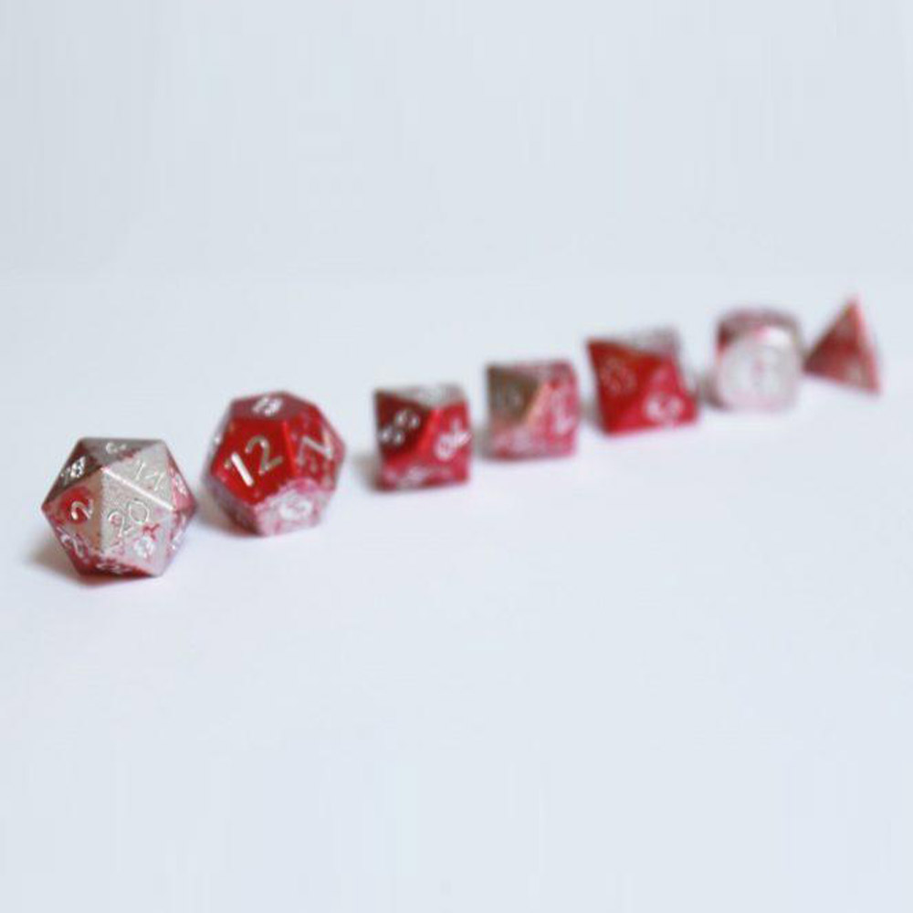 Pandemic Aluminium Metal Dice - Image 5