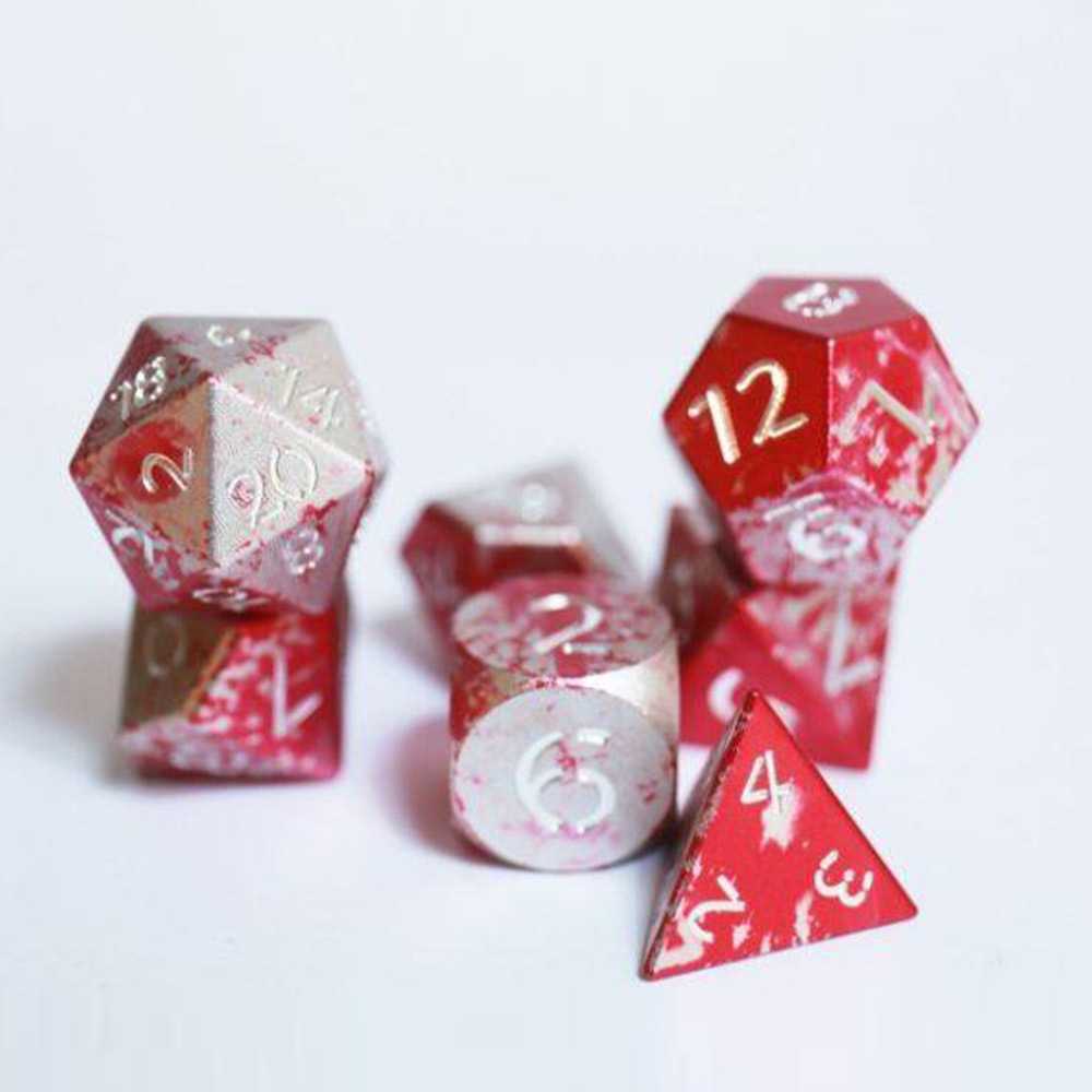 Pandemic Aluminium Metal Dice - Image 6