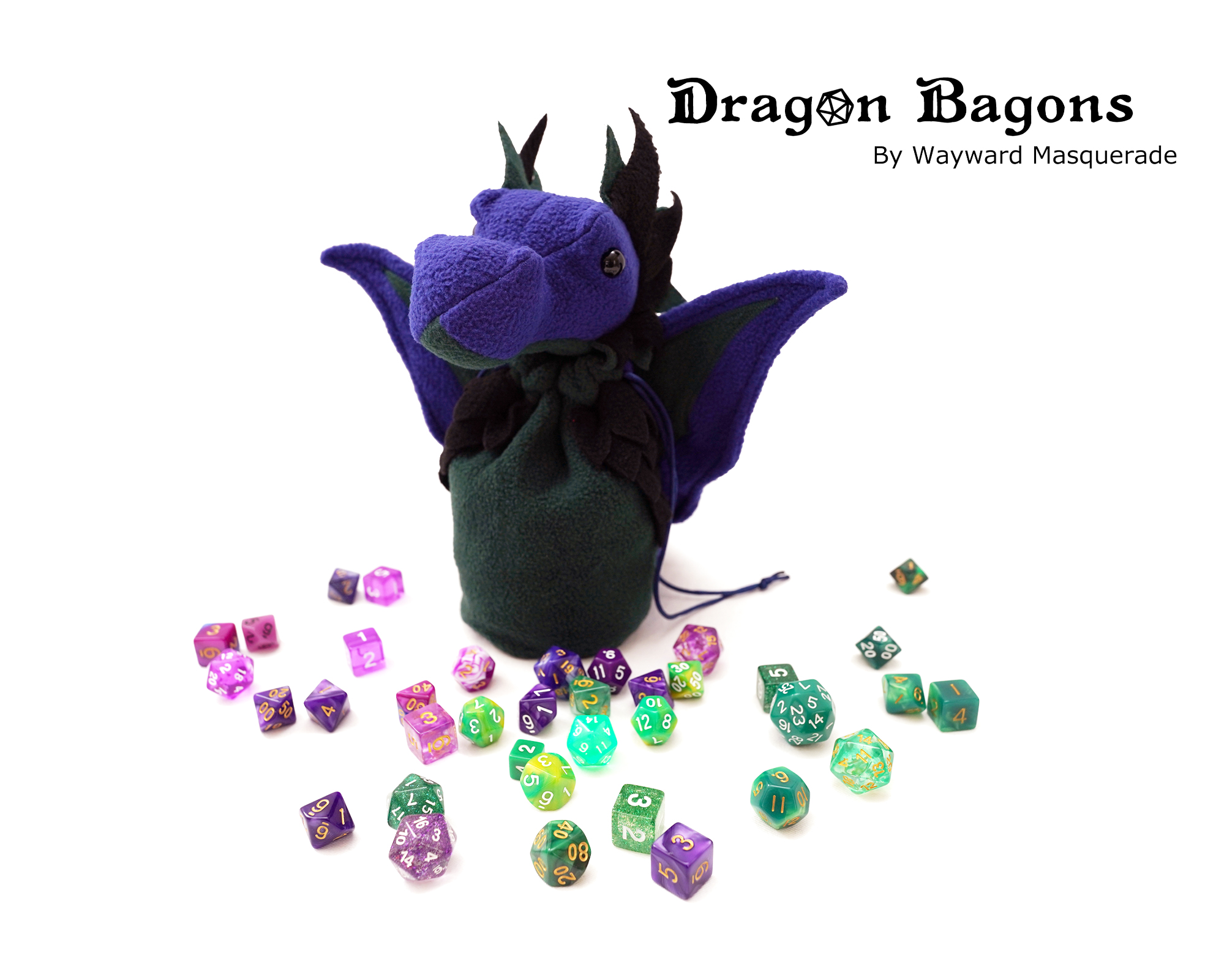 Manufactured Dragon Bagon - Purple/Green - Image 4