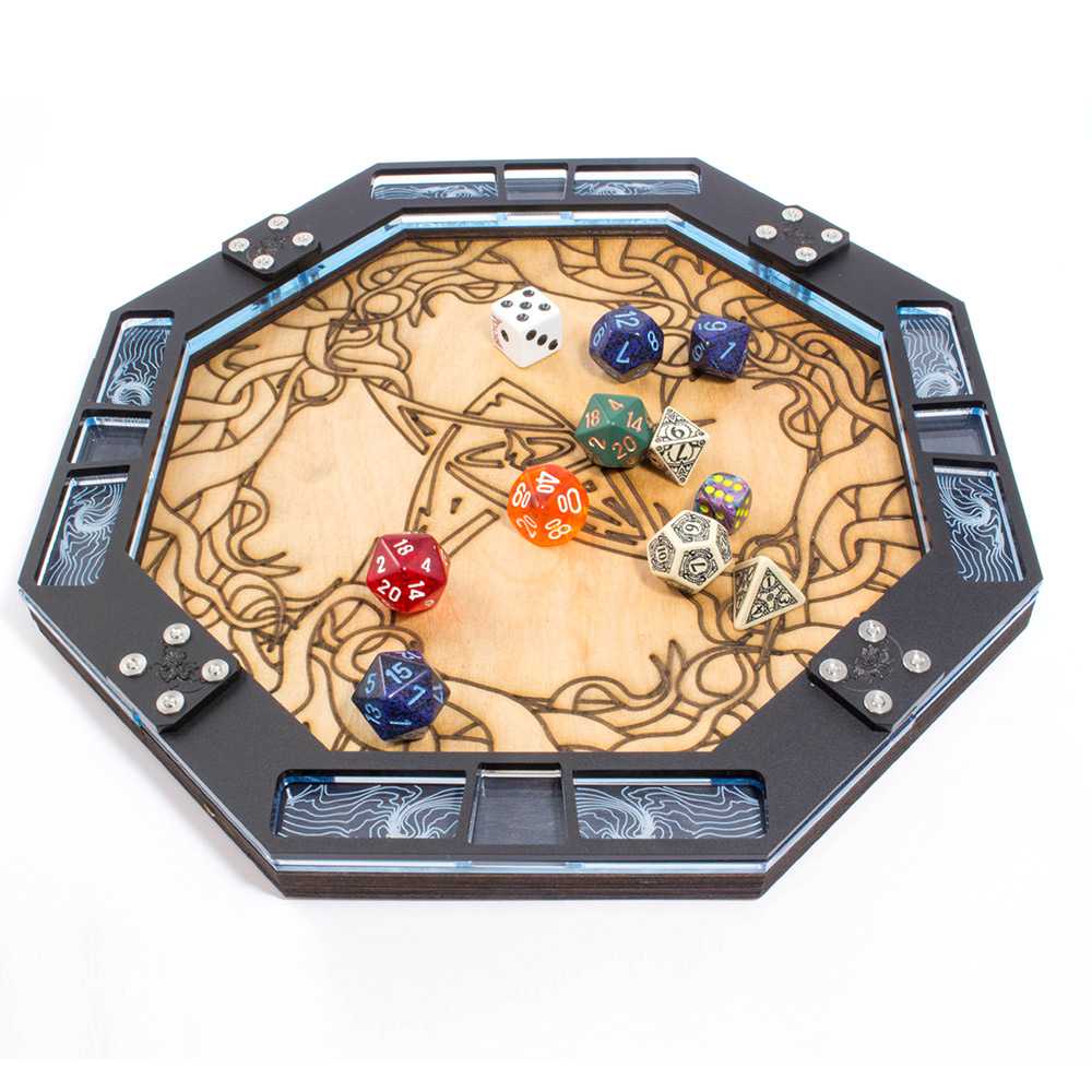 Octagon 10" x 10" Dice Tray – Eldritch - Image 4