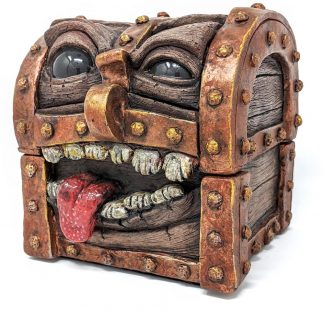 Chester, the Handmade Resin Chest Monster