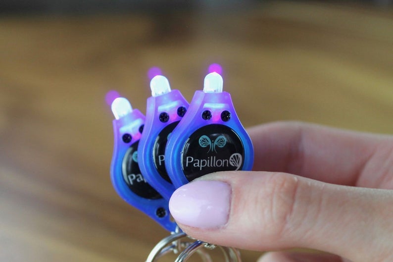 UV Black Light Keychain