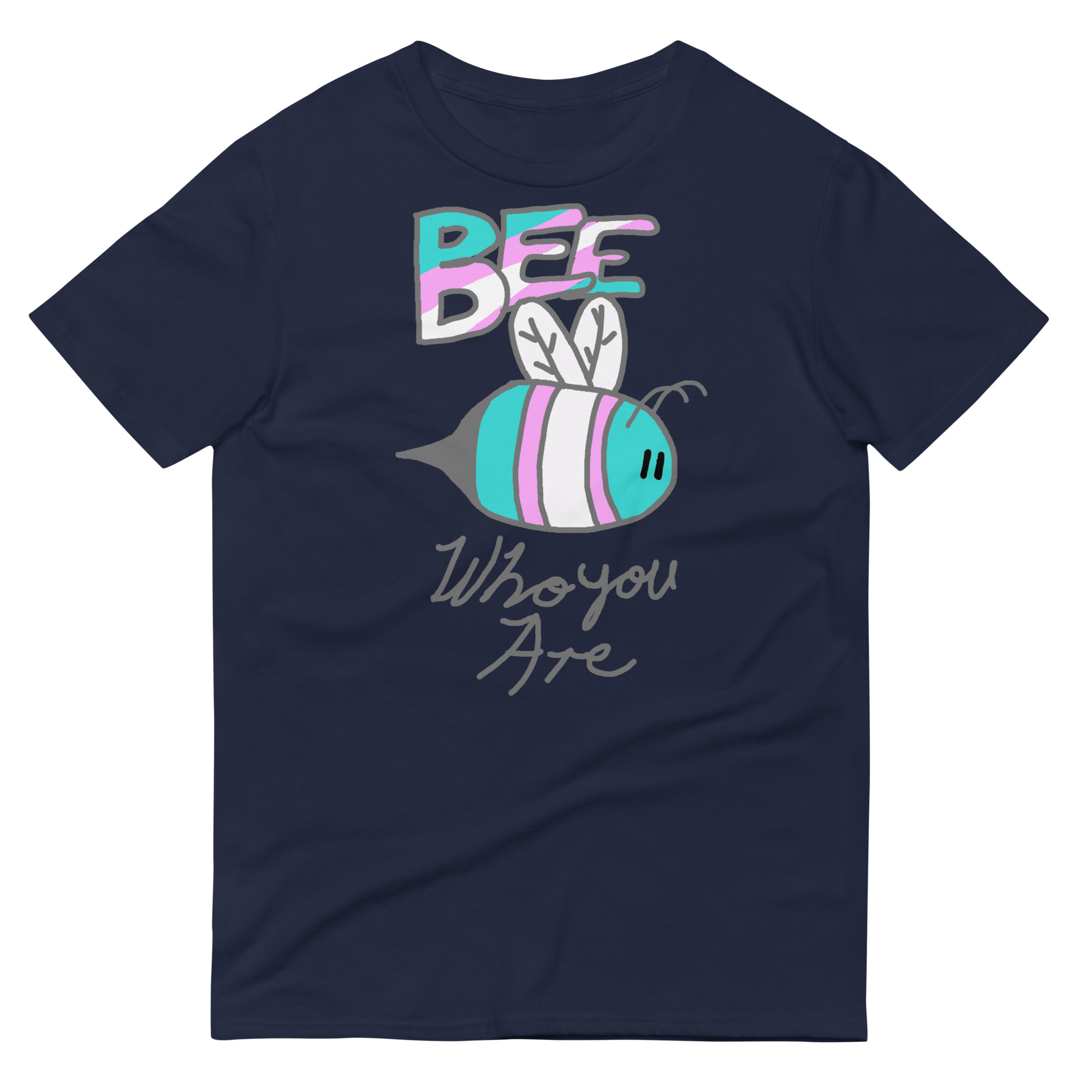 Trans Pride Bee "Who You Are" T-shirt - Image 2